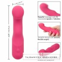 CalExotics Pixies Curvy Rożowy - Masażer Silikonowy 10 Trybow USB CALEXOTICS