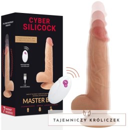 Cyber Silicock Ben Model Pilot Silikonowy 23,9 cm Wibracje USB CYBER SILICOCK