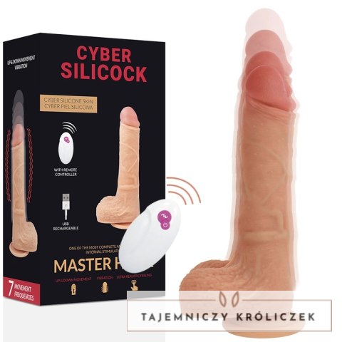Cyber Silicock Master Huck 20.9 cm - Model z funkcją ruchu i pilotem CYBER SILICOCK