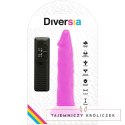 Diversia Model Vibra Violet 23 cm - Elastyczny, Wibrujący, z Przyssawką DIVERSIA