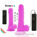 Diversia Vibrating Flexible System Fioletowy 20,5 cm z pilotem DIVERSIA
