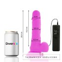 Diversia Vibrating Flexible System Fioletowy 20,5 cm z pilotem DIVERSIA