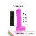 Diversia Vibrating Flexible System Fioletowy 20,5 cm z pilotem DIVERSIA