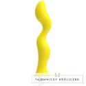 G-SPOT Gavyn Żołty - masażer do stymulacji punktu G, silikonowy, ładowalny G-SPOT