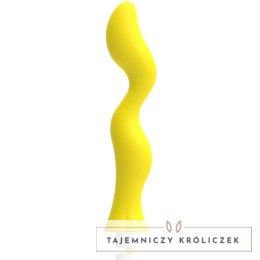 G-SPOT Gavyn Żołty - masażer do stymulacji punktu G, silikonowy, ładowalny G-SPOT