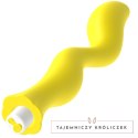 G-SPOT Gavyn Żołty - masażer do stymulacji punktu G, silikonowy, ładowalny G-SPOT