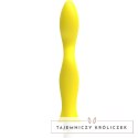 G-SPOT Gavyn Żołty - masażer do stymulacji punktu G, silikonowy, ładowalny G-SPOT
