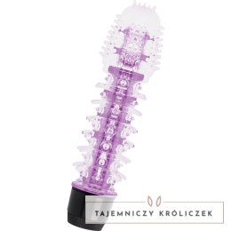 Glossy Osi Liliowy - wibrator wodoodporny z TPE, 14 cm GLOSSY