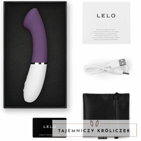 LELO GIGI 3 Intymny Masażer Punktu G Fioletowy 8 Trybow Bluetooth LELO