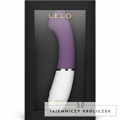 LELO GIGI 3 Intymny Masażer Punktu G Fioletowy 8 Trybow Bluetooth LELO