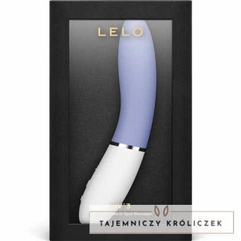 LELO LIV 3 stymulator wibracyjny punktu G niebieski Bluetooth 8 trybow LELO