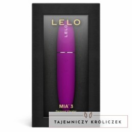 LELO MIA 3 model kompaktowy, ładowalny, kolor rożowy LELO