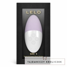 LELO SIRI 3 Lawenda - Inteligentny masażer dźwiękowy, silikonowy LELO