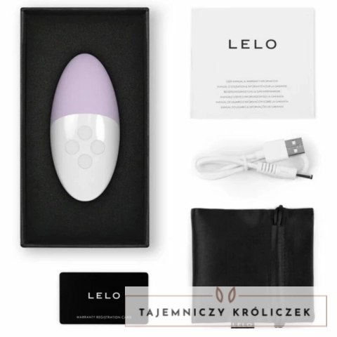 LELO SIRI 3 Lawenda - Inteligentny masażer dźwiękowy, silikonowy LELO