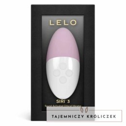 LELO SIRI 3 Masażer dźwiękowy miękki silikon rożowy 96x45x34mm LELO