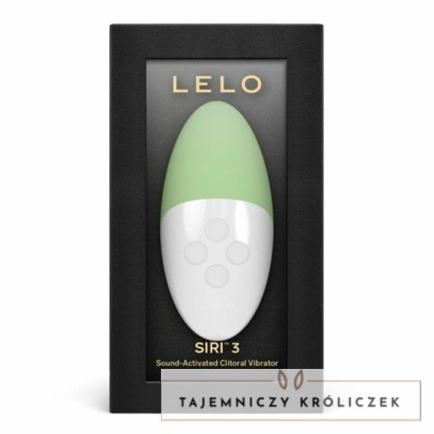 LELO SIRI 3 Model Dźwiękowy Krem Pistacjowy Masażer, 96x45x34mm LELO