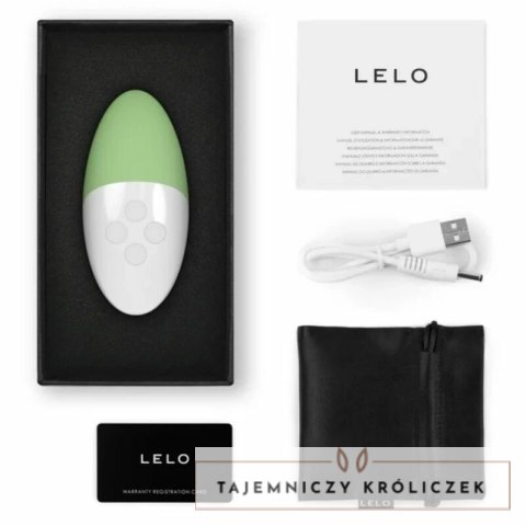 LELO SIRI 3 Model Dźwiękowy Krem Pistacjowy Masażer, 96x45x34mm LELO