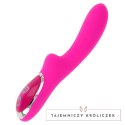 OHMAMA Model Rabbit Magnetyczny System 10 Trybow Rożowy 21cm OHMAMA