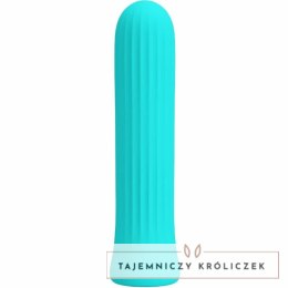 Pretty Love Blanche - silikonowy model wibrujący, niebieski, 12 trybow PRETTY LOVE