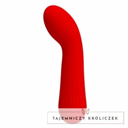 Pretty Love Faun - wibrator akumulatorowy silikonowy czerwony 12 trybow PRETTY LOVE