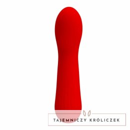 Pretty Love Faun - wibrator akumulatorowy silikonowy czerwony 12 trybow PRETTY LOVE