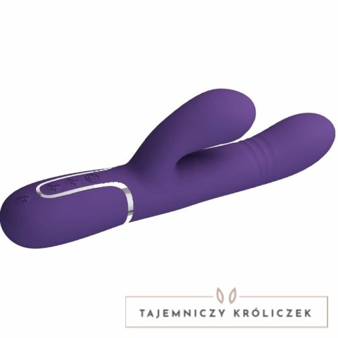 Pretty Love G-Spot Violet - wielofunkcyjny system wibracji 7+7, USB PRETTY LOVE