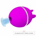 Pretty Love Gemini Ball silikonowy masażer pulsacyjny fioletowy PRETTY LOVE