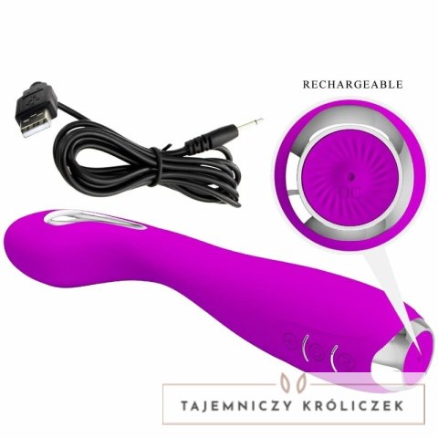 Pretty Love Hector Violet - Wibrator Elektroimpulsowy z Aplikacją, USB PRETTY LOVE