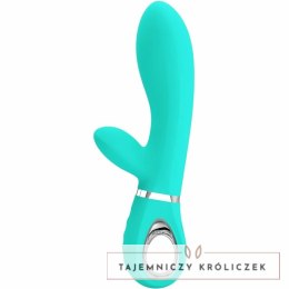 Pretty Love Thomas Aqua Green - wielofunkcyjny masażer silikonowy 7 trybow PRETTY LOVE