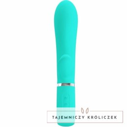 Pretty Love Thomas Aqua Green - wielofunkcyjny masażer silikonowy 7 trybow PRETTY LOVE