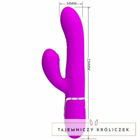 Pretty Love Vibrator G-Spot Fuksja 7 Trybow 4 Funkcje Kołysania PRETTY LOVE