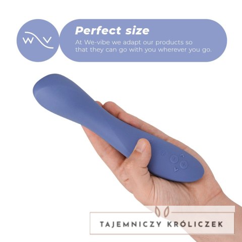 We-Vibe Rave 2 niebieski - wibrator punktowy G, wodoodporny, aplikacja WE-VIBE