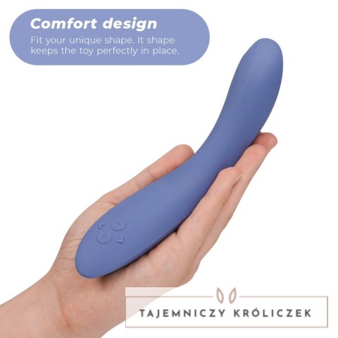 We-Vibe Rave 2 niebieski - wibrator punktowy G, wodoodporny, aplikacja WE-VIBE