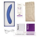 We-Vibe Rave 2 niebieski - wibrator punktowy G, wodoodporny, aplikacja WE-VIBE