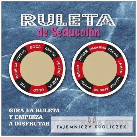 Diablo Picante Gra Imprezowa Ruletka Uwodzenia Kamasutra Zestaw Party DIABLO
