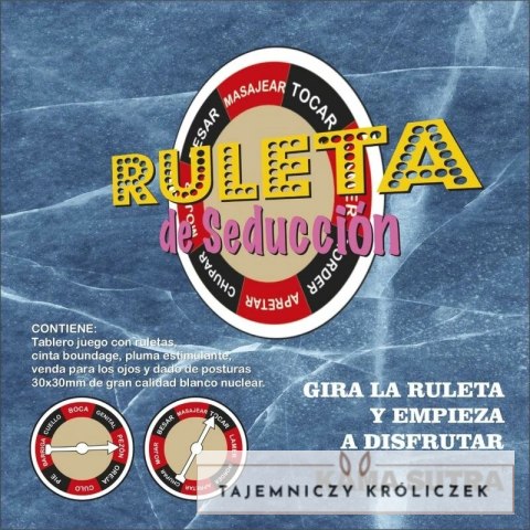 Diablo Picante Gra Imprezowa Ruletka Uwodzenia Kamasutra Zestaw Party DIABLO