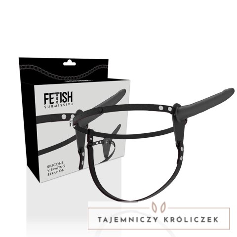 Fetish Submissive Harness Black - Uprząż Intymna z Wibracją 15 cm FETISH SUBMISSIVE