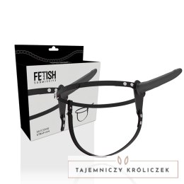 Fetish Submissive Harness silikonowy czarny 15 cm uniwersalny FETISH SUBMISSIVE