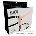 Fetish Submissive Harness silikonowy model z funkcją wibracji 15 cm FETISH SUBMISSIVE