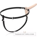 Fetish Submissive Harness silikonowy model z funkcją wibracji 15 cm FETISH SUBMISSIVE