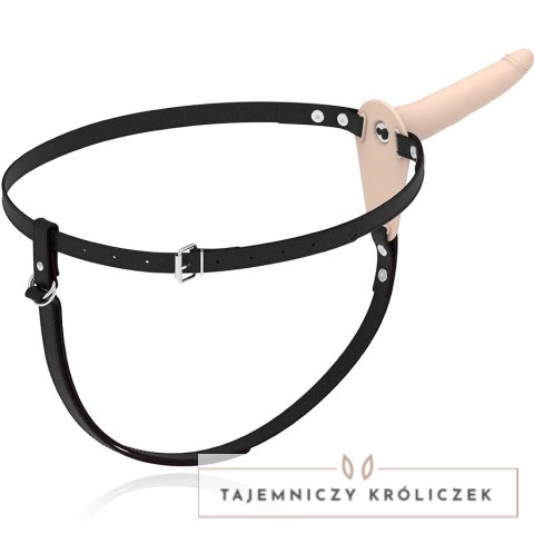 Fetish Submissive Harness silikonowy model z funkcją wibracji 15 cm FETISH SUBMISSIVE