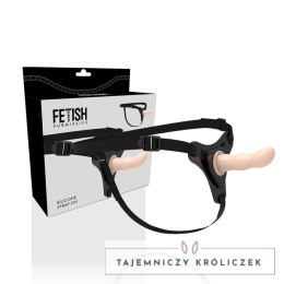 Fetish Submissive Harness silikonowy system punktu G 12,5 cm czarny FETISH SUBMISSIVE