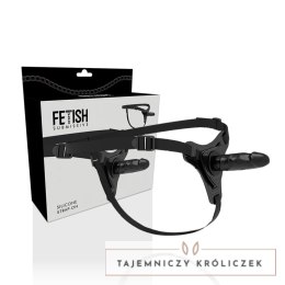 Fetish Submissive Uprząż silikonowa czarna 15 cm - uniwersalny rozmiar FETISH SUBMISSIVE