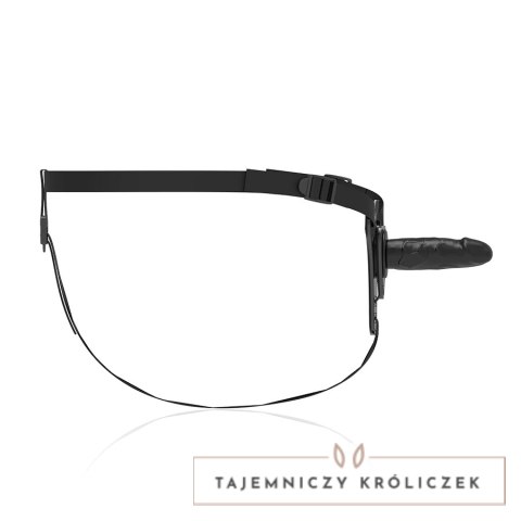 Fetish Submissive Uprząż silikonowa czarna 15 cm - uniwersalny rozmiar FETISH SUBMISSIVE