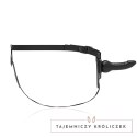 Fetish Submissive Uprząż z silikonowym aplikatorem 16 cm czarna FETISH SUBMISSIVE