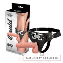 Harness Attraction Deluxe - Uprząż z wibracjami 18 cm, obrotowa, system paskow HARNESS ATTRACTION