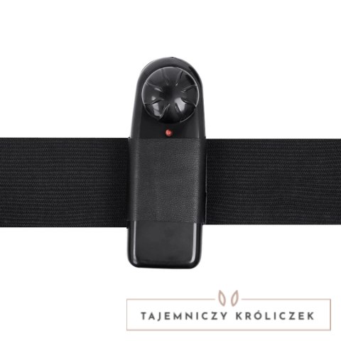 Harness Attraction Vincent - Pas z systemem paskow i masażer 15x4 cm HARNESS ATTRACTION