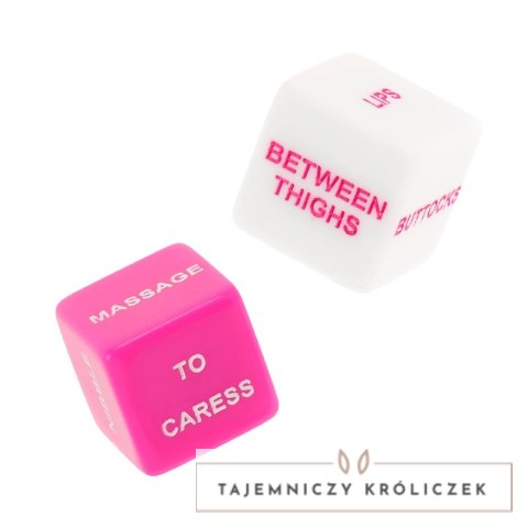 Moressa English Dice Game - Zestaw Akcji i Lokalizacji, z Etui, 2 cm MORESSA