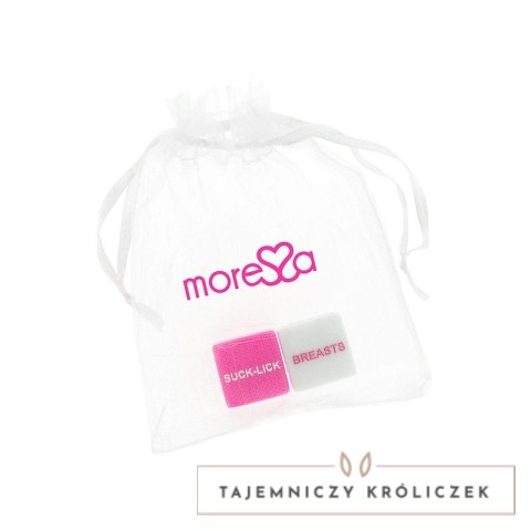 Moressa English Dice Game - Zestaw Akcji i Lokalizacji, z Etui, 2 cm MORESSA