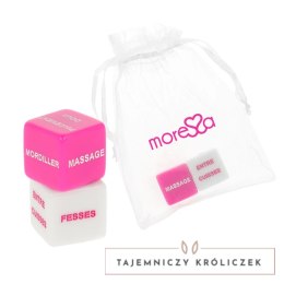 Moressa Gra w Kości Francuska - Zestaw Akcji i Lokalizacji, 2 cm MORESSA